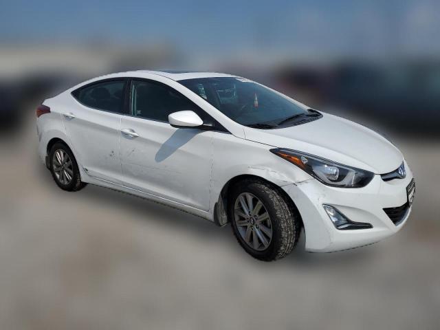  HYUNDAI ELANTRA 2015 Белый