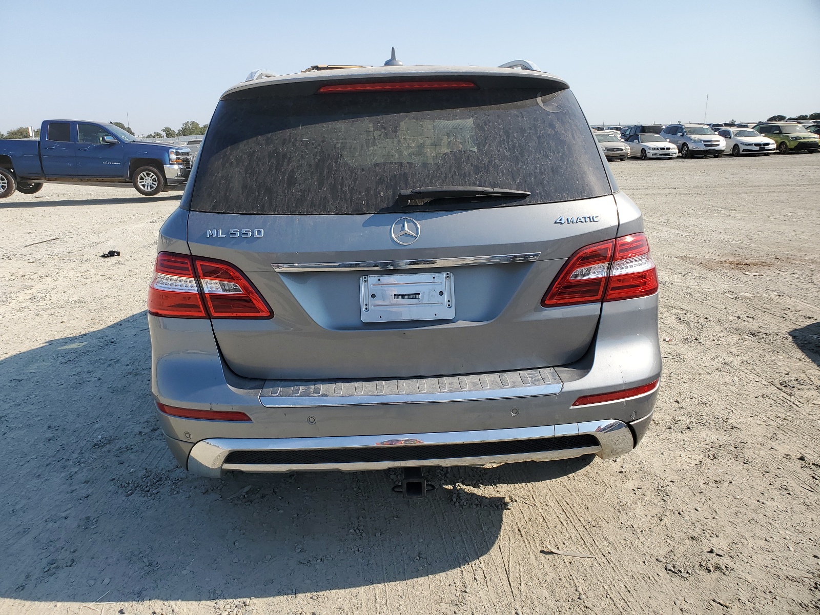 2013 Mercedes-Benz Ml 550 4Matic vin: 4JGDA7DB8DA158228