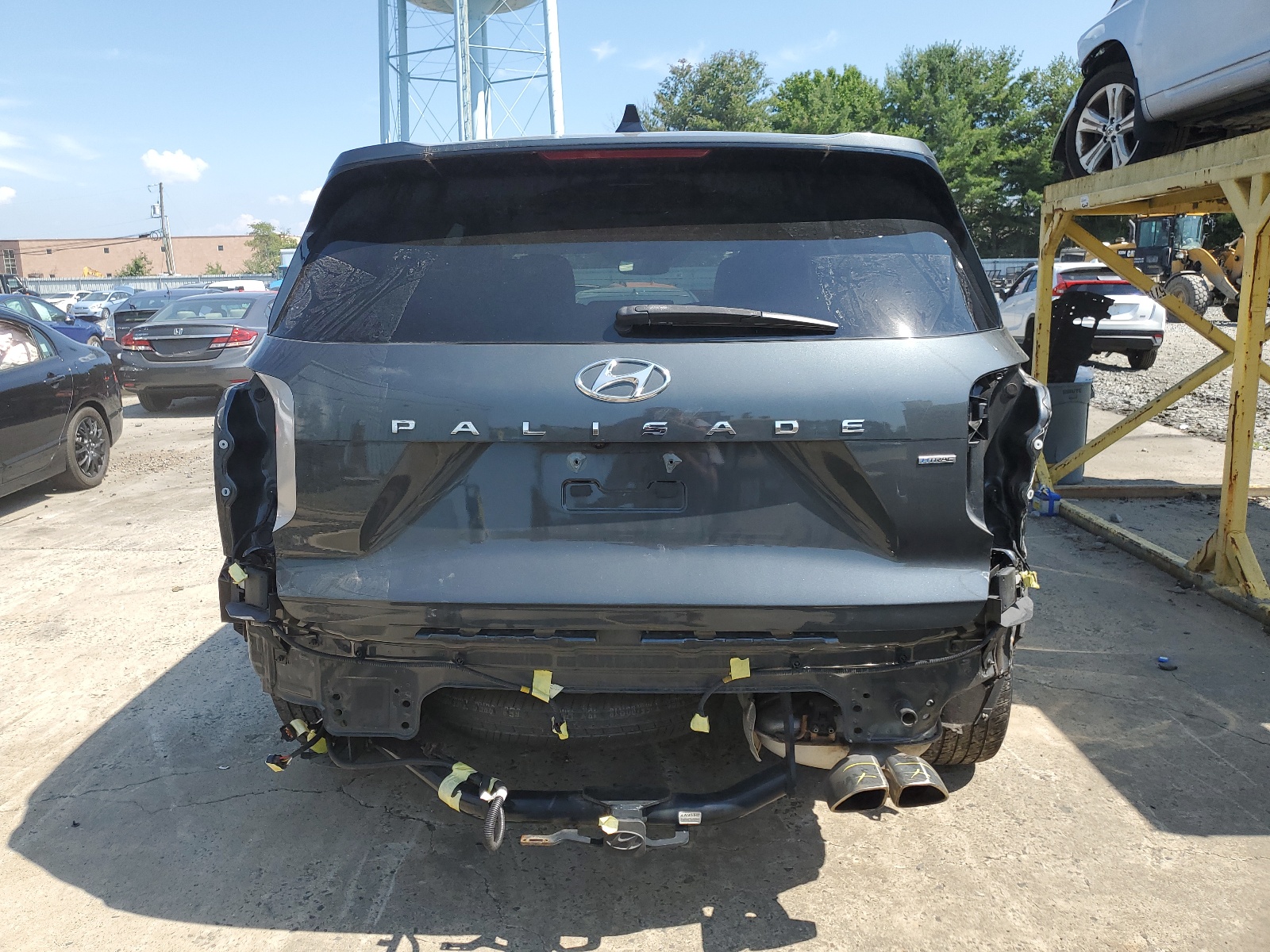 KM8R5DHE0MU206137 2021 Hyundai Palisade Limited