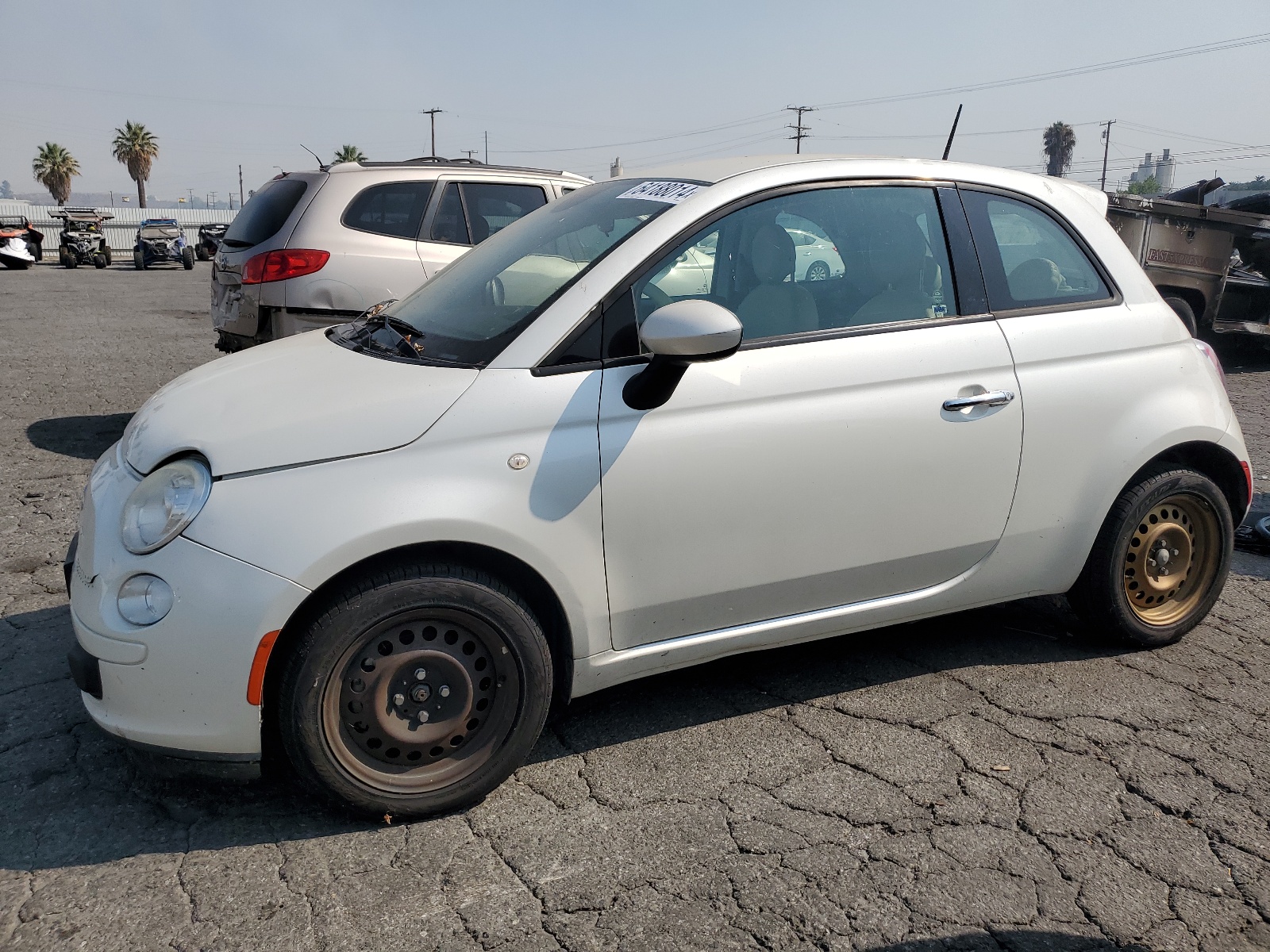 2015 Fiat 500 Pop vin: 3C3CFFAR5FT500909