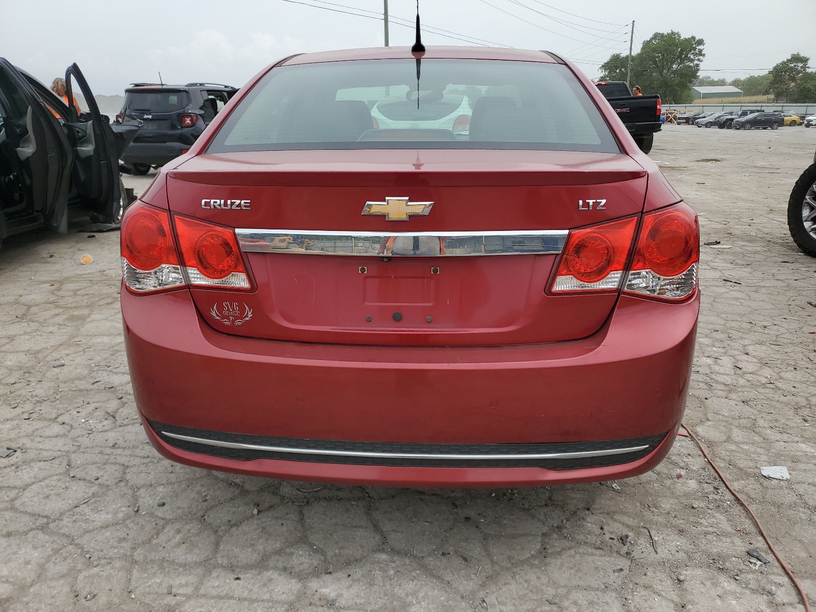 2013 Chevrolet Cruze Ltz vin: 1G1PG5SB3D7161888