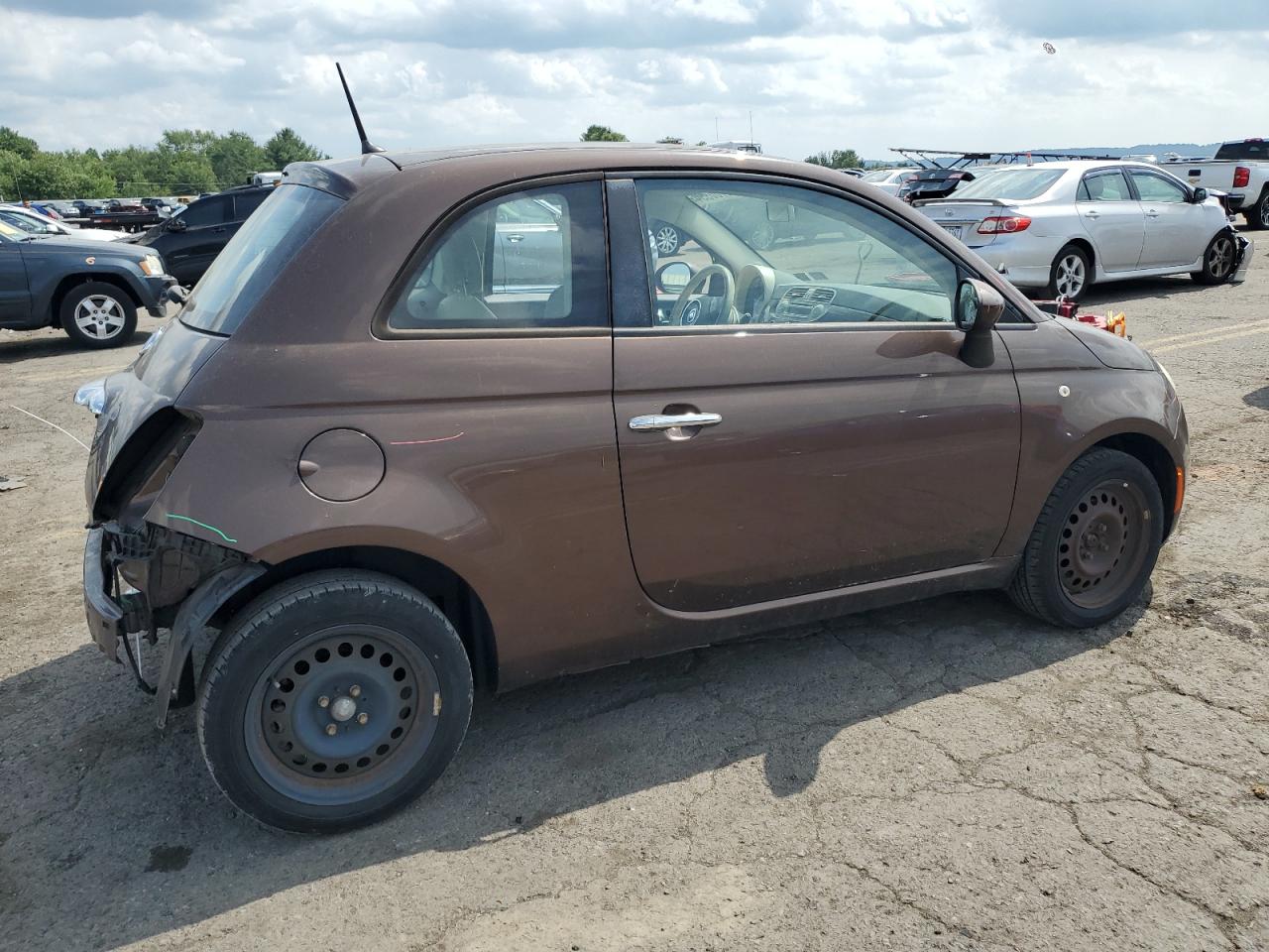 2012 Fiat 500 Pop VIN: 3C3CFFAR3CT127266 Lot: 64786994