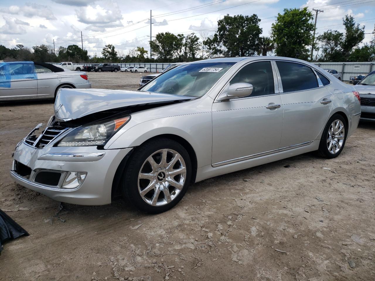 2011 Hyundai Equus Signature VIN: KMHGH4JF8BU040142 Lot: 63587754