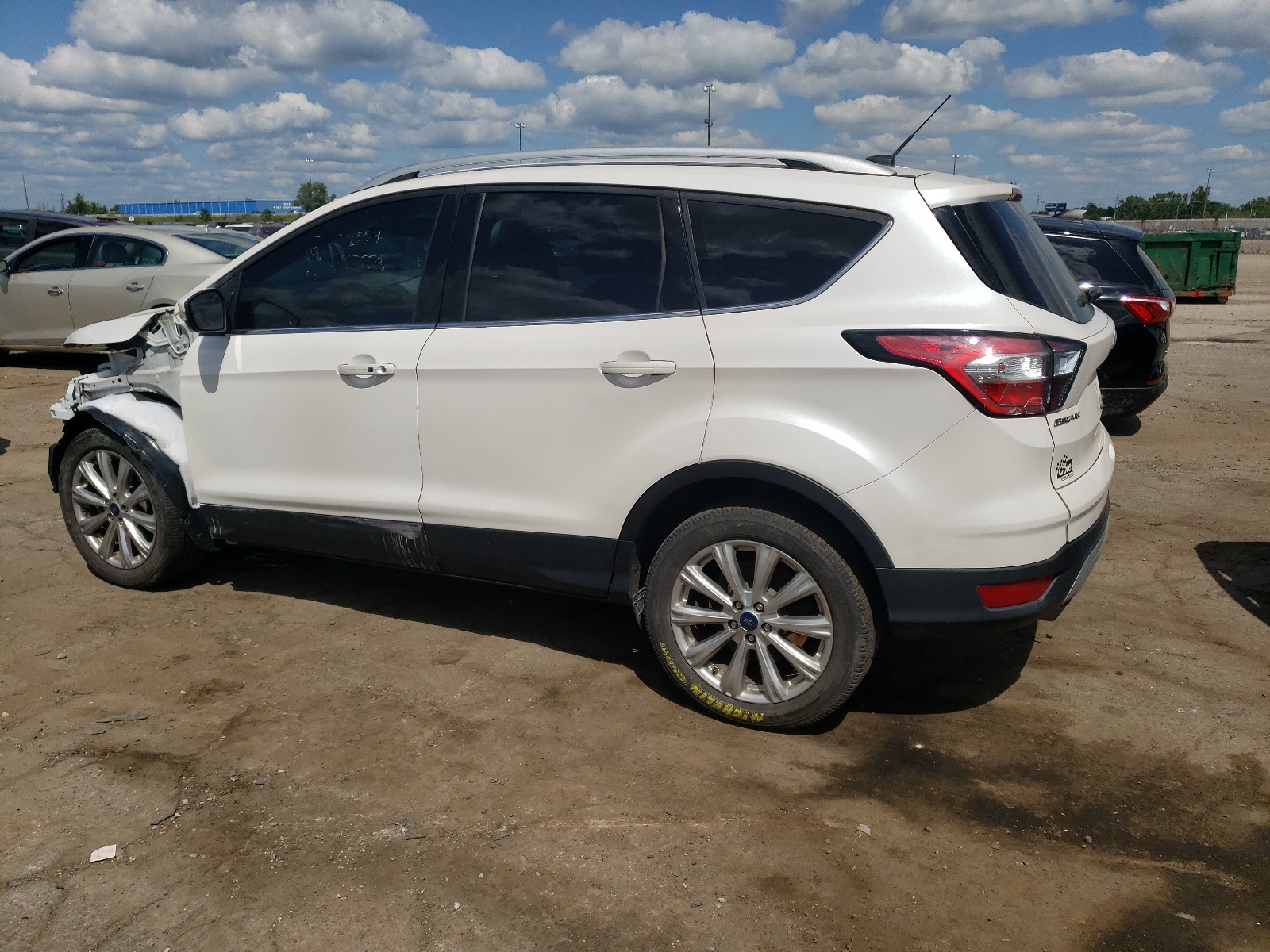 2017 Ford Escape Titanium vin: 1FMCU9JD9HUD65820