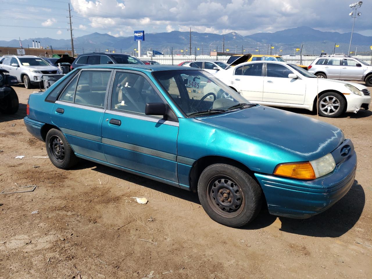 1FAPP14J4PW147020 1993 Ford Escort Lx