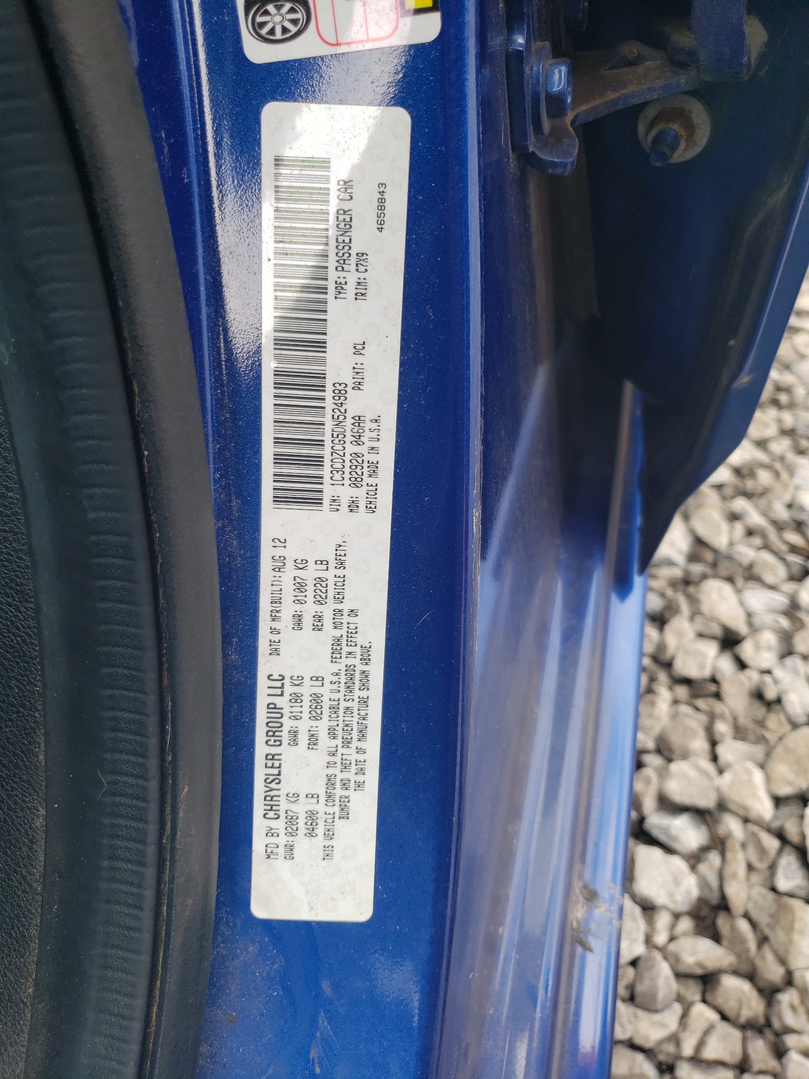 1C3CDZCG5DN524983 2013 Dodge Avenger Sxt