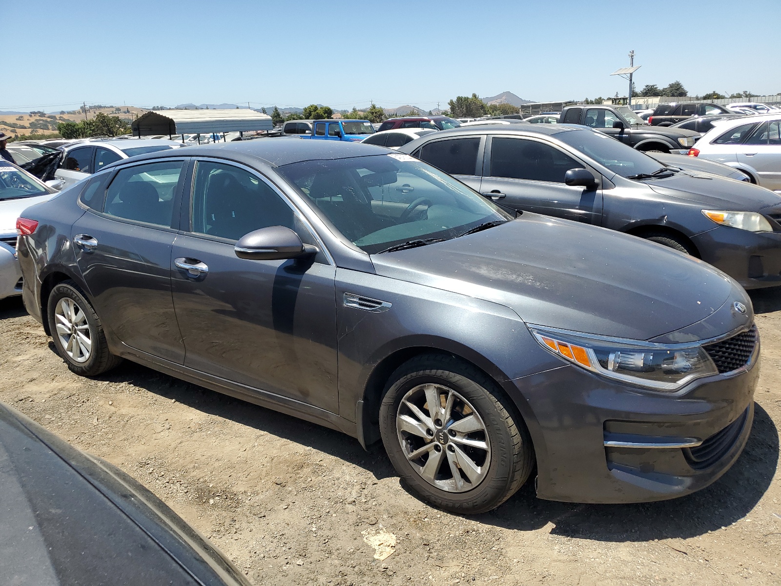 2016 Kia Optima Lx vin: KNAGT4L37G5106944