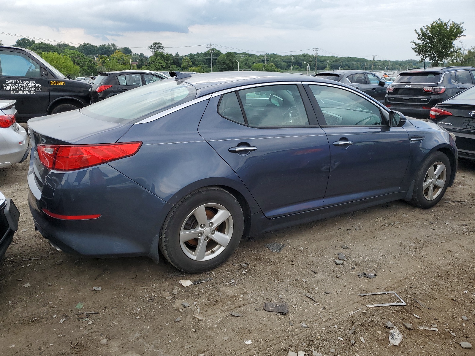 2015 Kia Optima Lx vin: 5XXGM4A7XFG450364