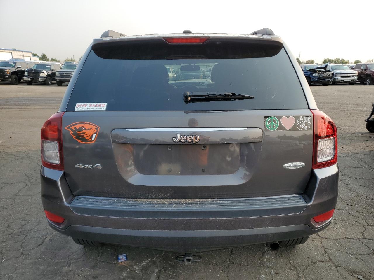 2016 Jeep Compass Latitude VIN: 1C4NJDEB1GD724299 Lot: 64258424