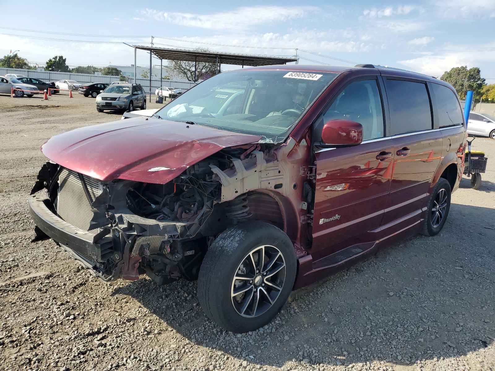 2C4RDGCG3HR789372 2017 Dodge Grand Caravan Sxt