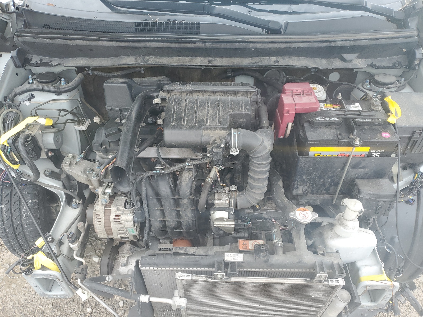 ML32A3HJ8KH001263 2019 Mitsubishi Mirage Es