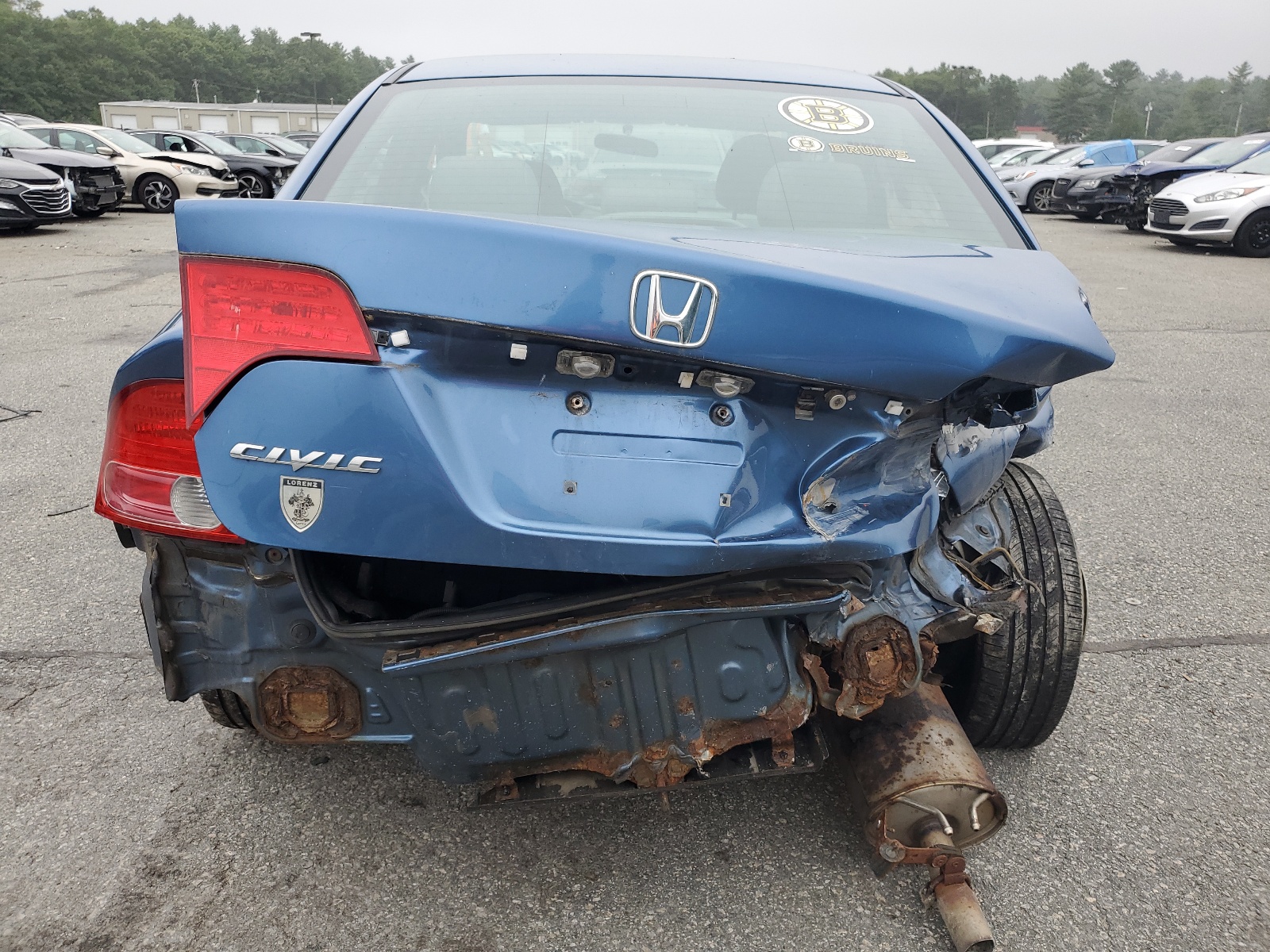 1HGFA15508L054587 2008 Honda Civic Lx
