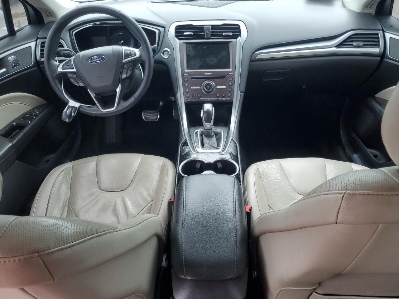 2016 Ford Fusion Titanium Hev VIN: 3FA6P0RU4GR364756 Lot: 61930194