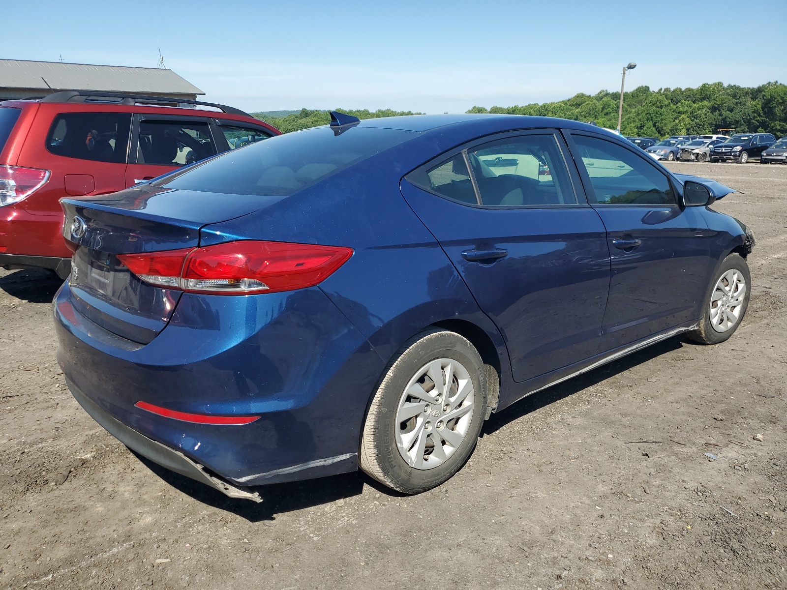 2018 Hyundai Elantra Se vin: 5NPD74LF5JH393549