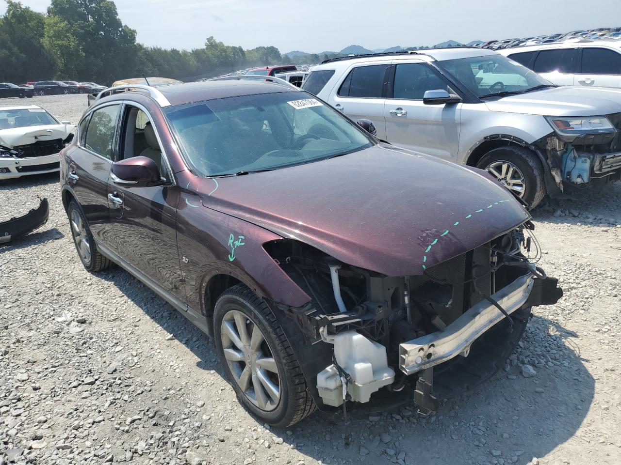 2017 Infiniti Qx50 VIN: JN1BJ0RR2HM407994 Lot: 62847064