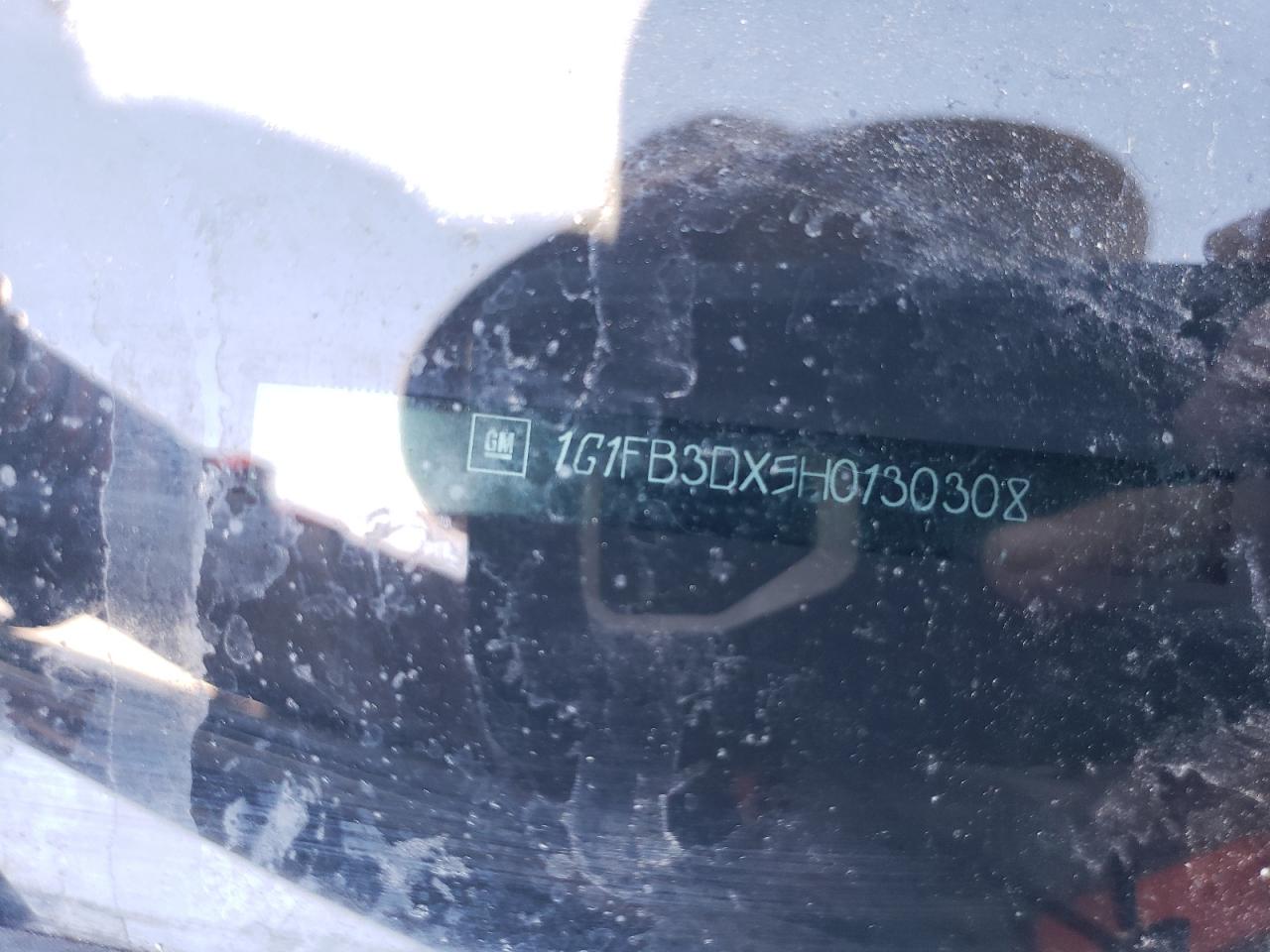 2017 Chevrolet Camaro Lt VIN: 1G1FB3DX5H0130308 Lot: 62495314