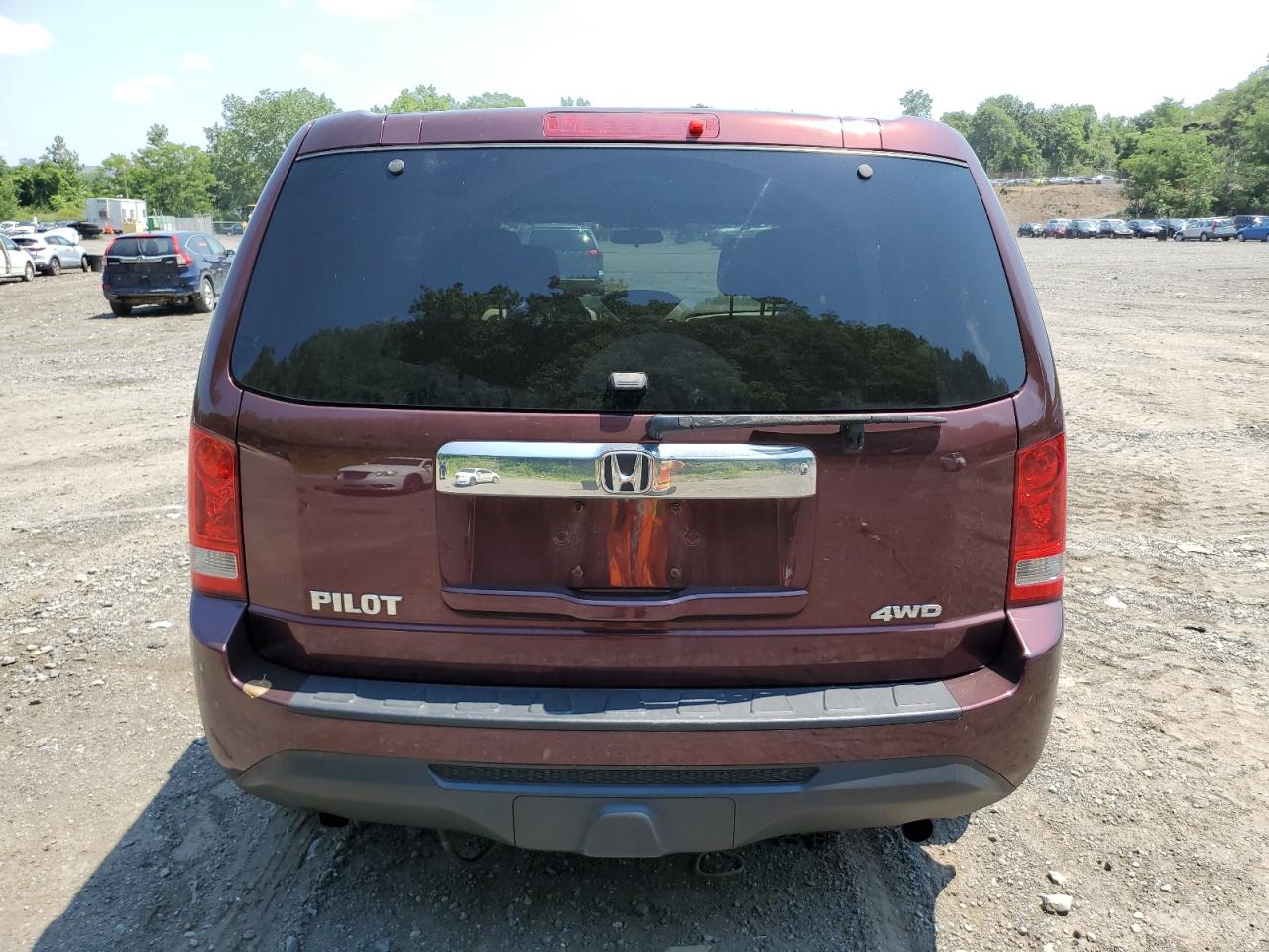 2014 Honda Pilot Lx VIN: 5FNYF4H27EB016509 Lot: 63263574