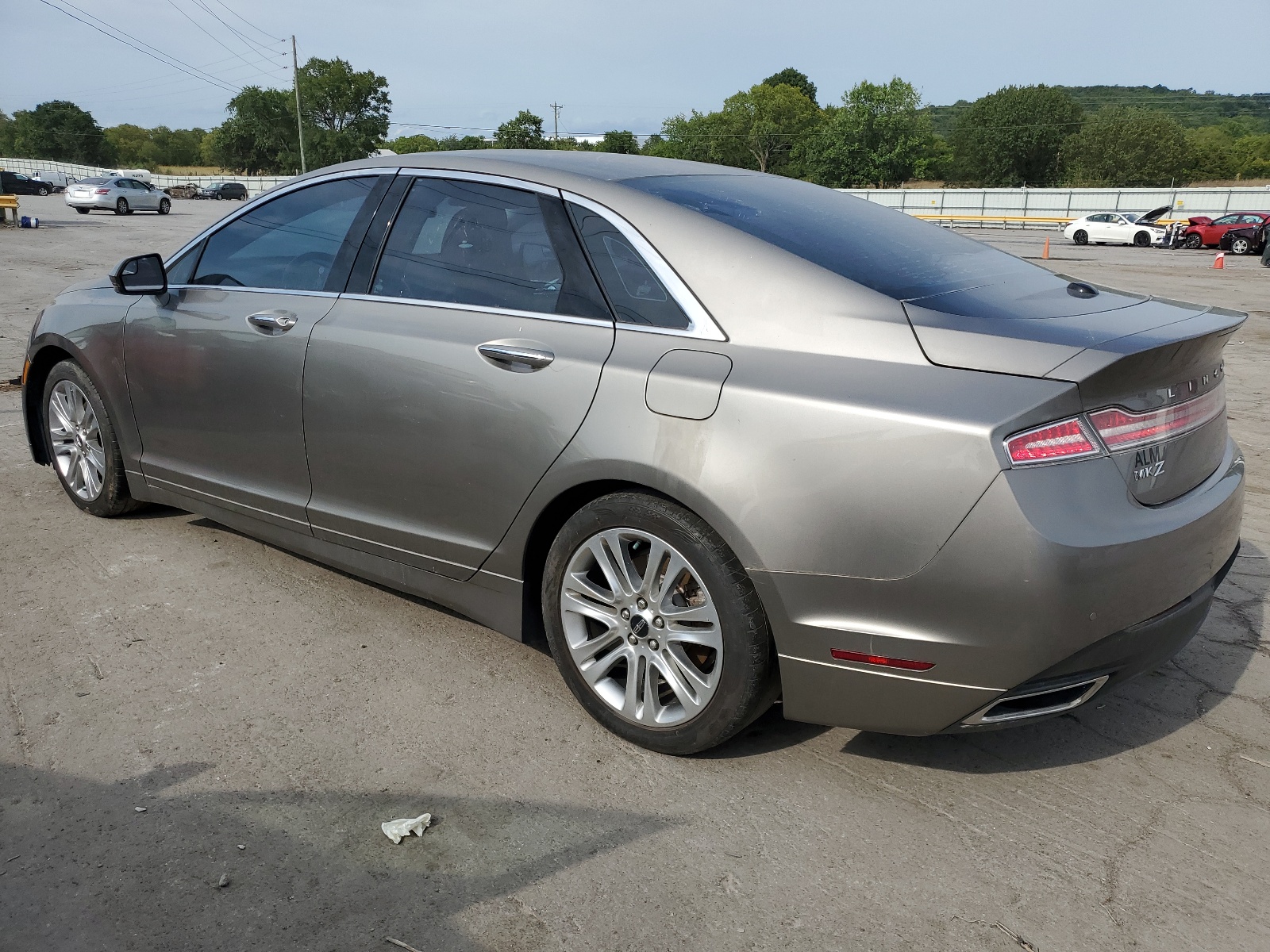 2016 Lincoln Mkz vin: 3LN6L2G93GR615276