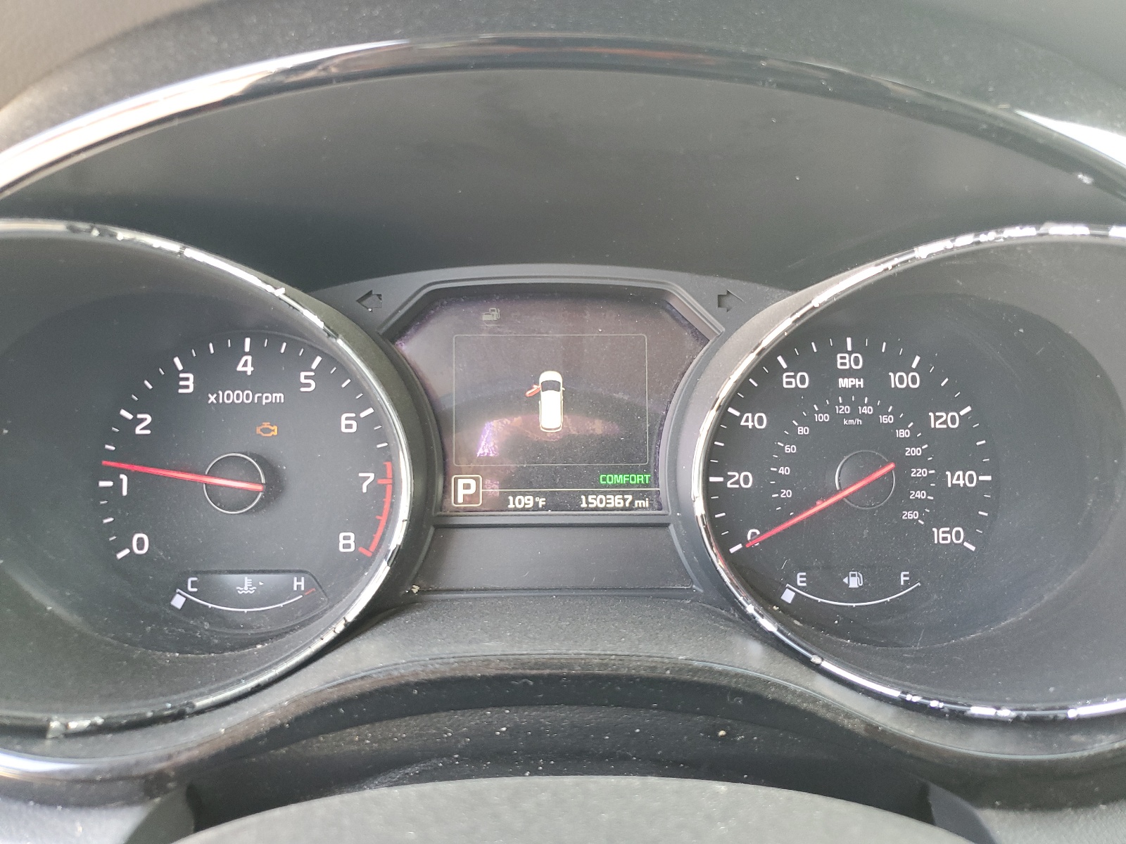 KNDMC5C16H6319633 2017 Kia Sedona Ex