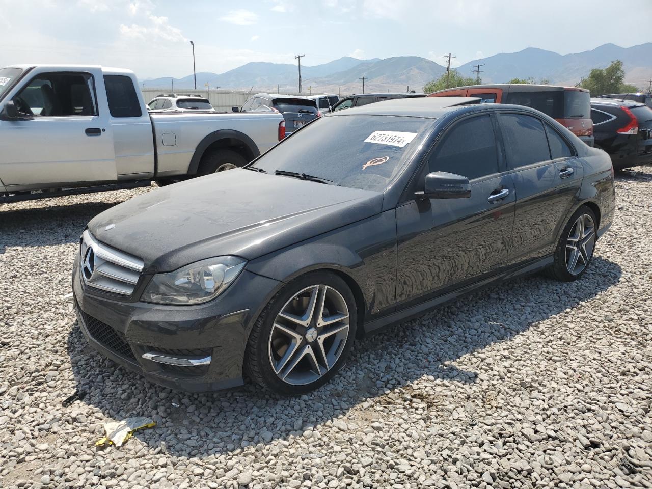 VIN WDDGF8AB6DG031462 2013 MERCEDES-BENZ C-CLASS no.1