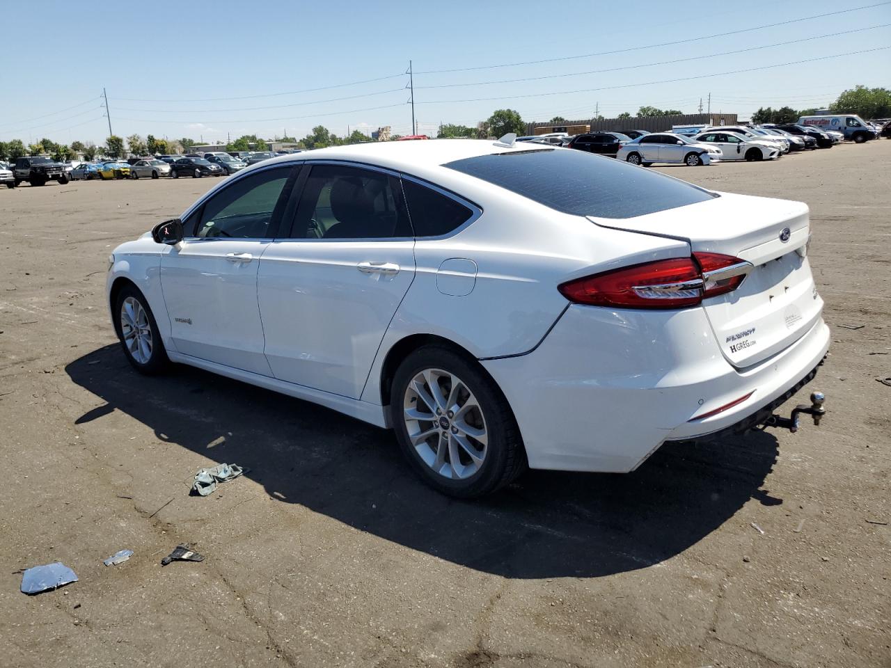 3FA6P0MU7KR109244 2019 FORD FUSION - Image 2