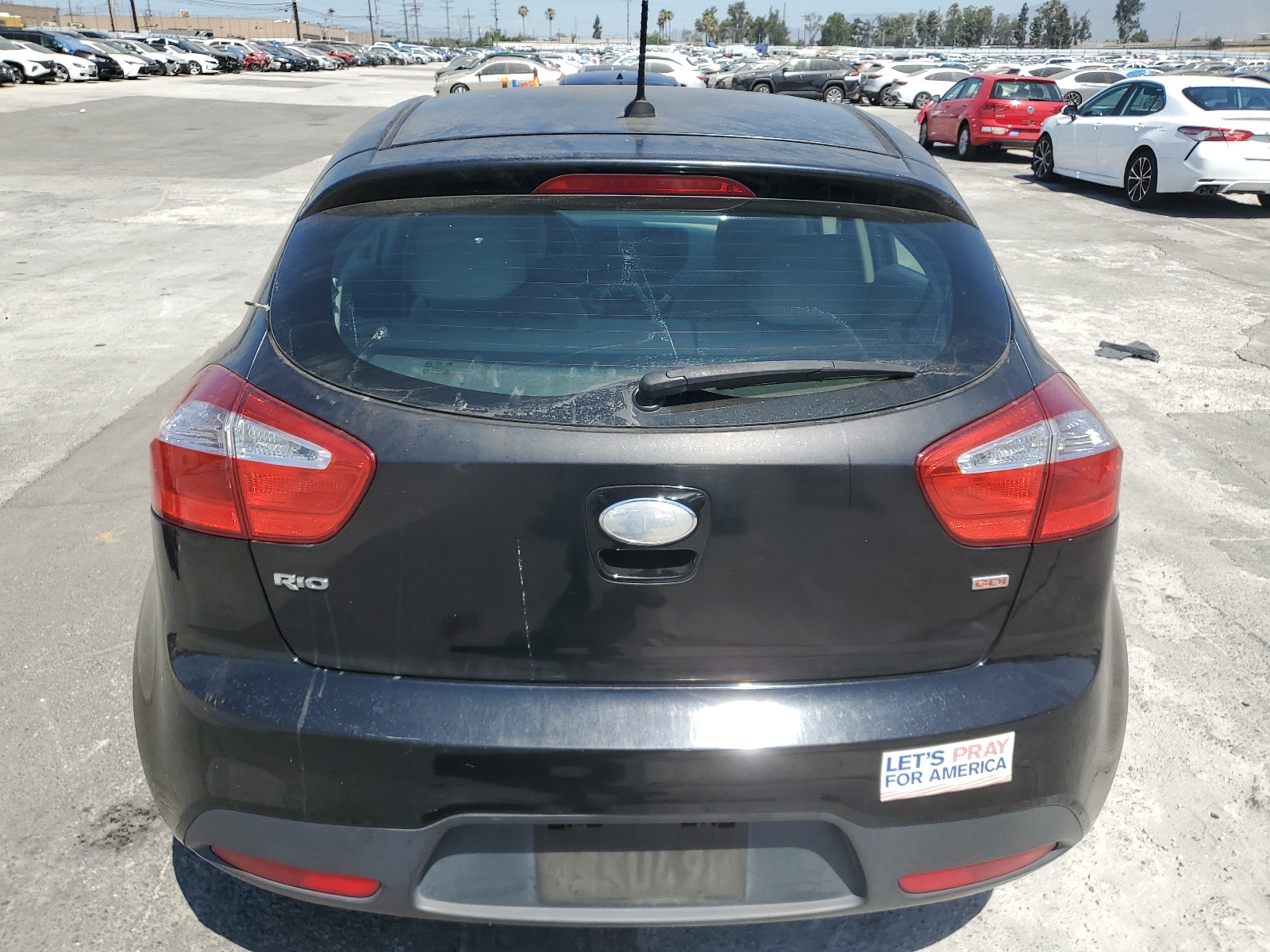 KNADM5A39D6313303 2013 Kia Rio Lx