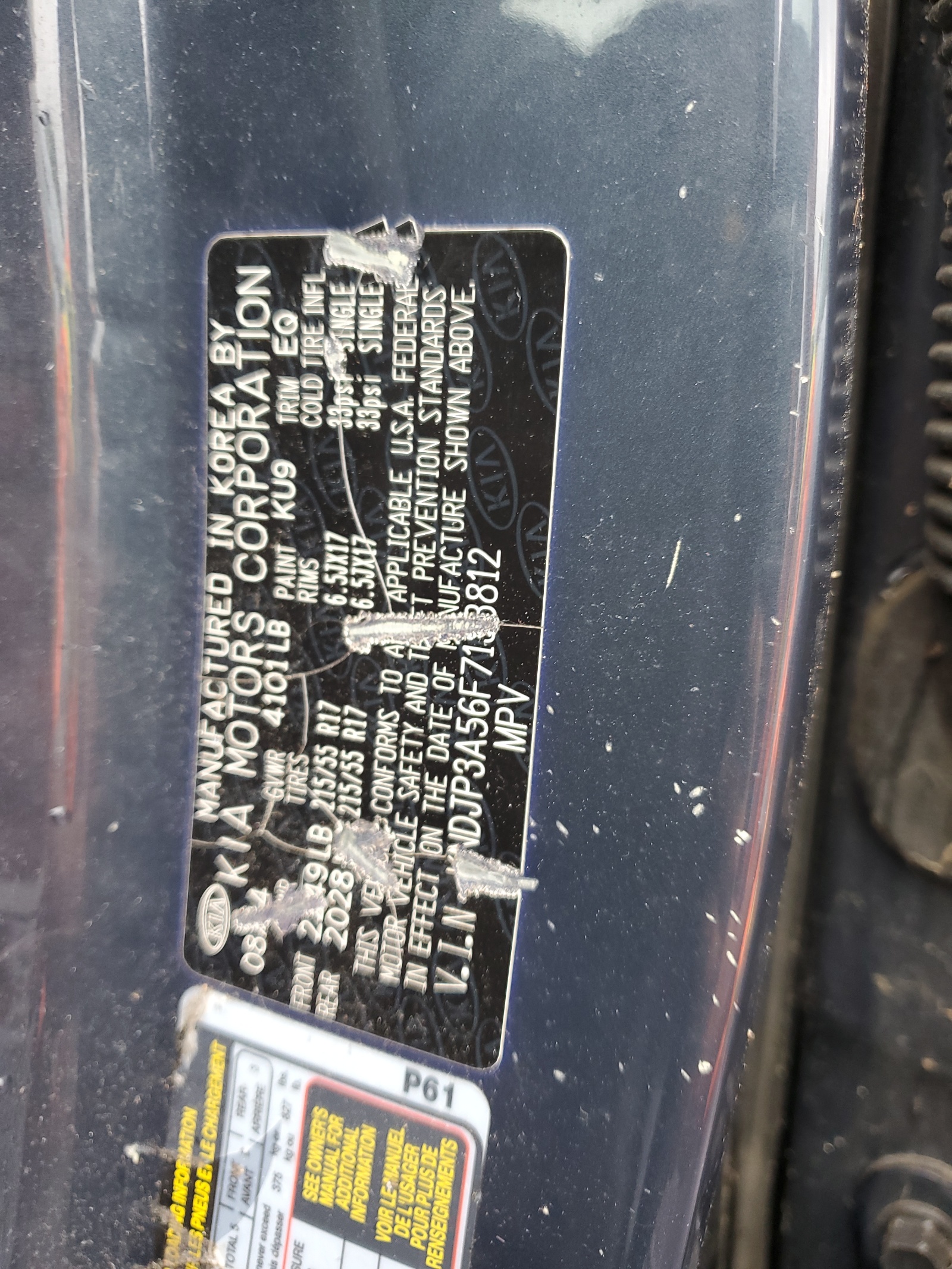 KNDJP3A56F7133812 2015 Kia Soul +