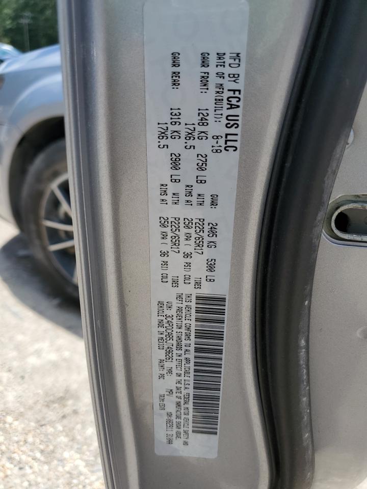 2018 Dodge Journey Se VIN: 3C4PDCAB5JT496261 Lot: 62062754