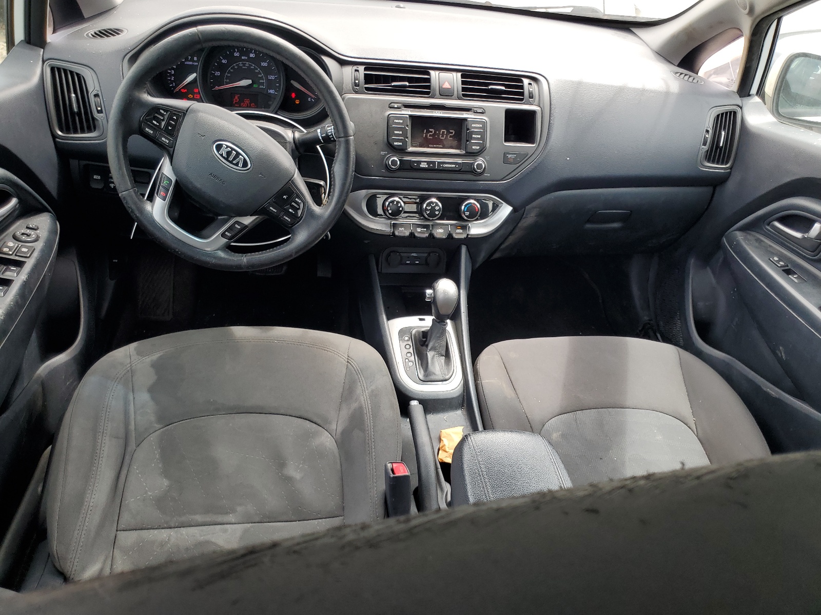 2012 Kia Rio Ex vin: KNADN4A3XC6089576