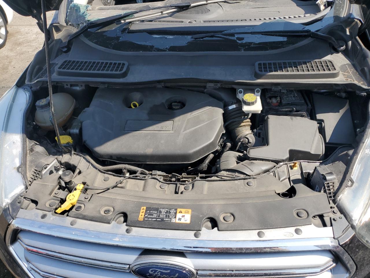 2017 Ford Escape Titanium VIN: 1FMCU0J9XHUC14055 Lot: 63858184