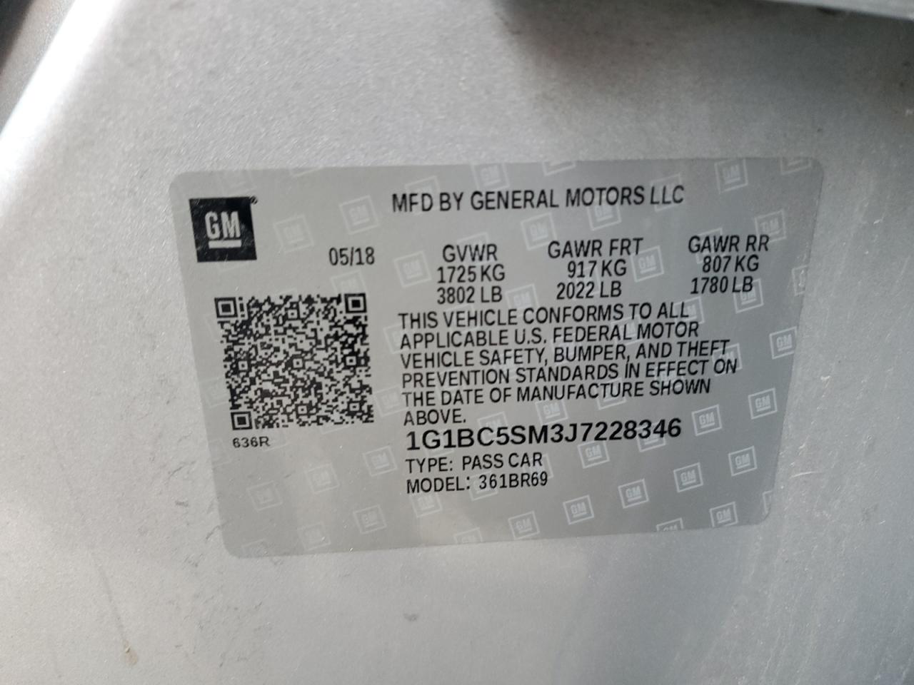 2018 Chevrolet Cruze - Image 12