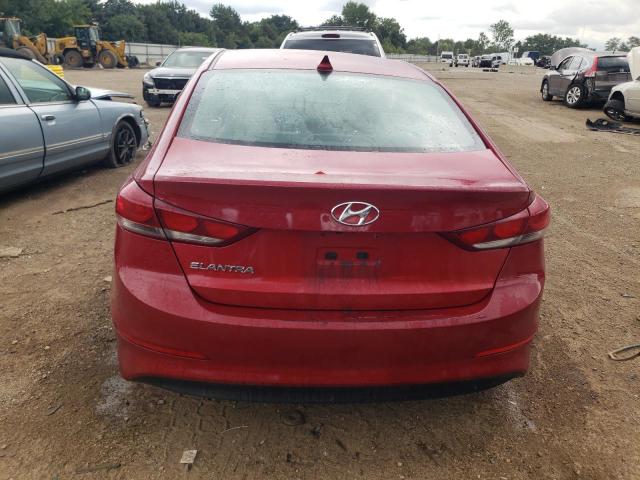  HYUNDAI ELANTRA 2017 Czerwony