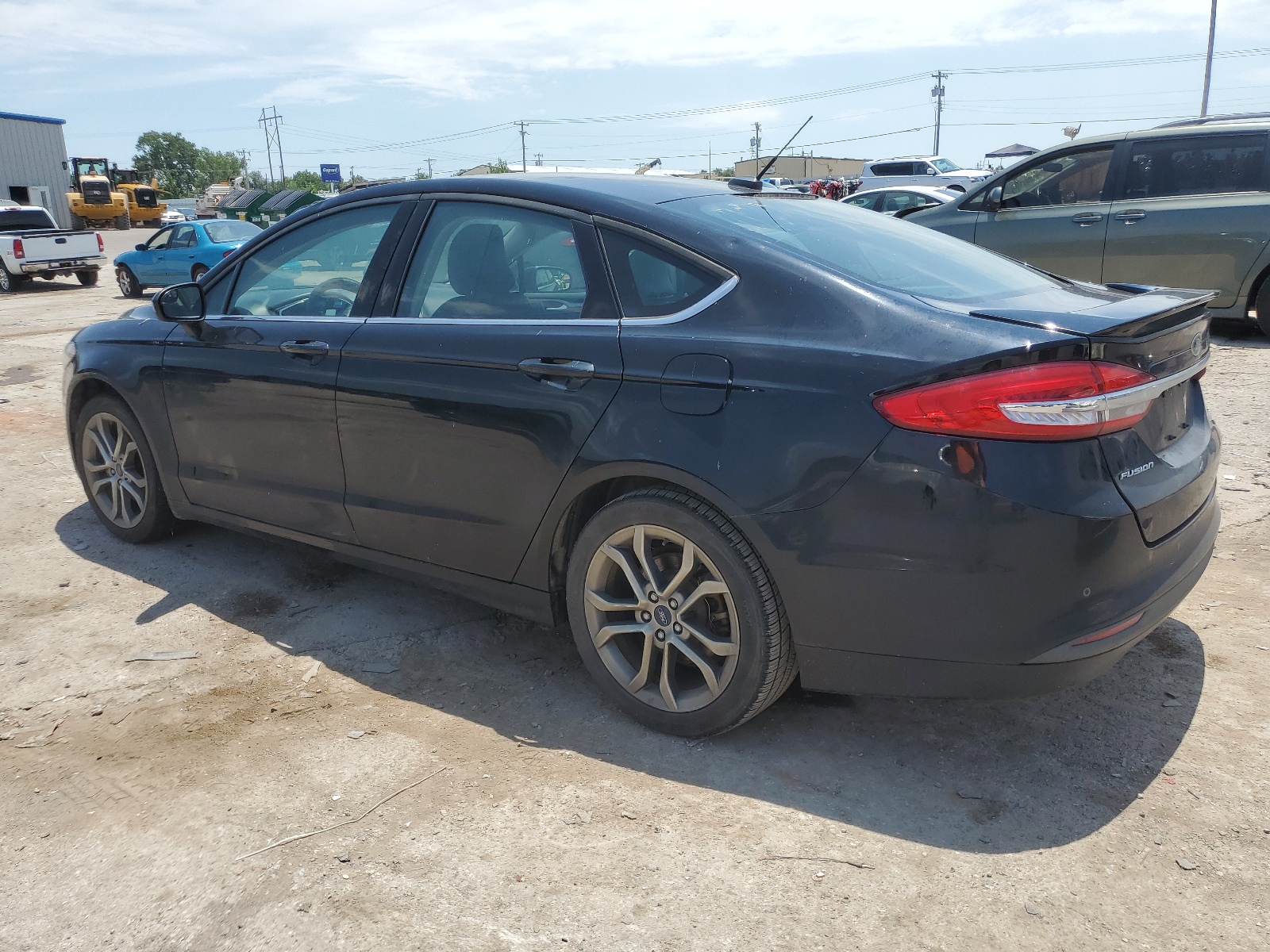 2017 Ford Fusion Se vin: 3FA6P0HD5HR189971