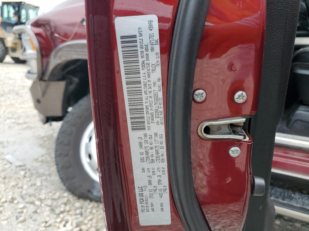 3C63RRJL7KG622617 2019 Ram 3500 Laramie