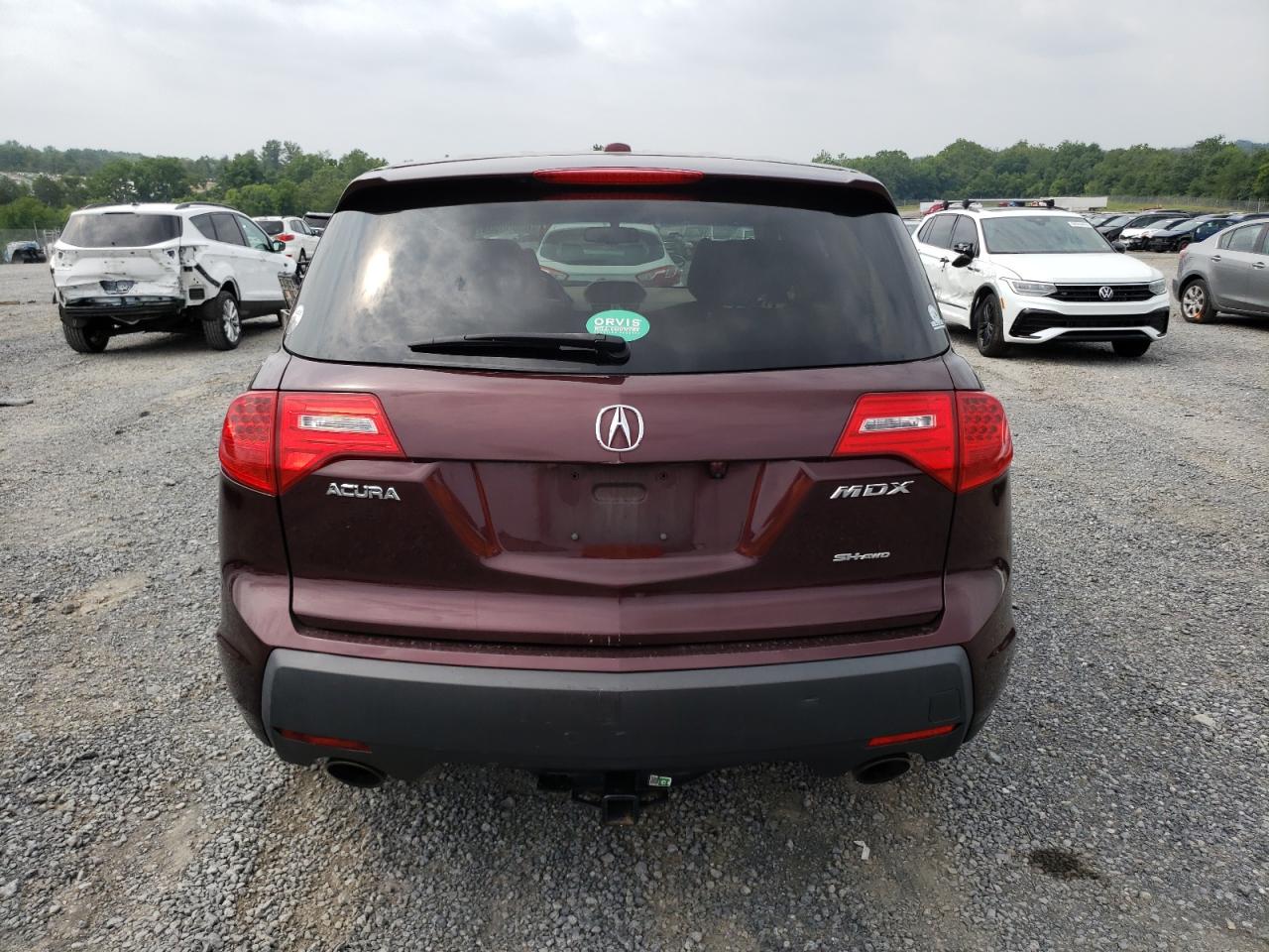 2009 Acura Mdx Technology VIN: 2HNYD28629H527259 Lot: 63955504