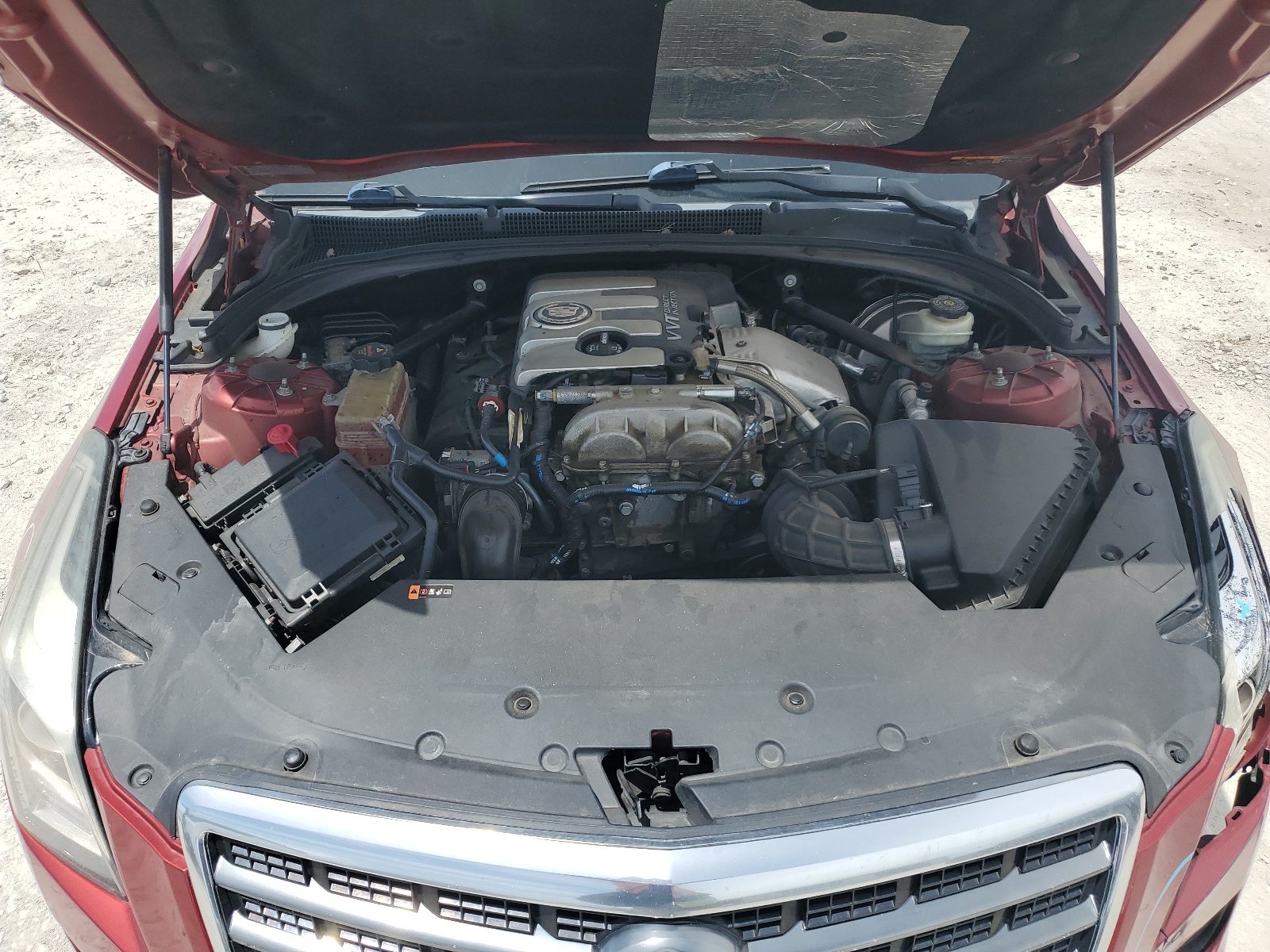 1G6AH5RXXE0196128 2014 Cadillac Ats Luxury