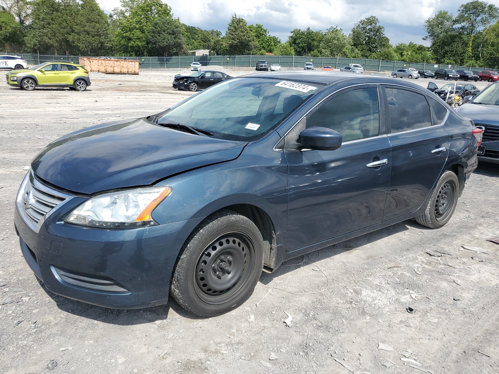 2015 Nissan Sentra S vin: 3N1AB7AP8FL695345