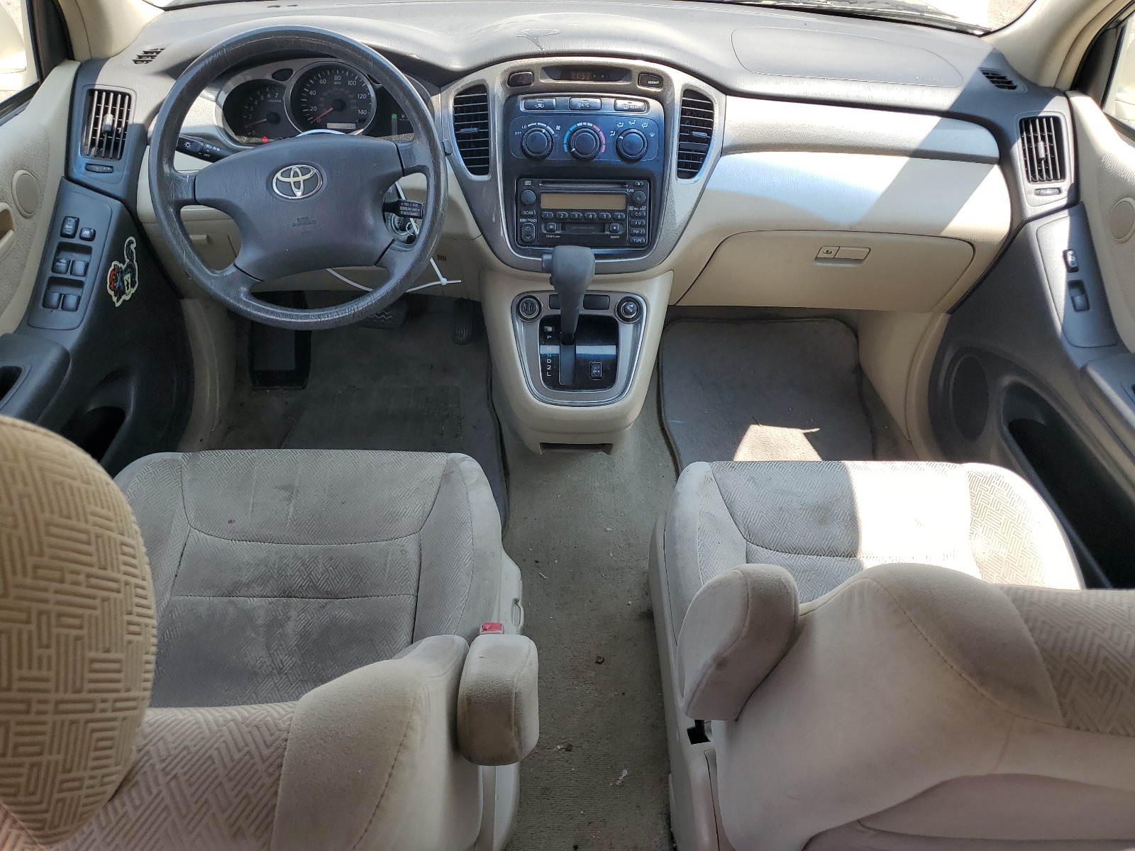 JTEHF21A910012617 2001 Toyota Highlander