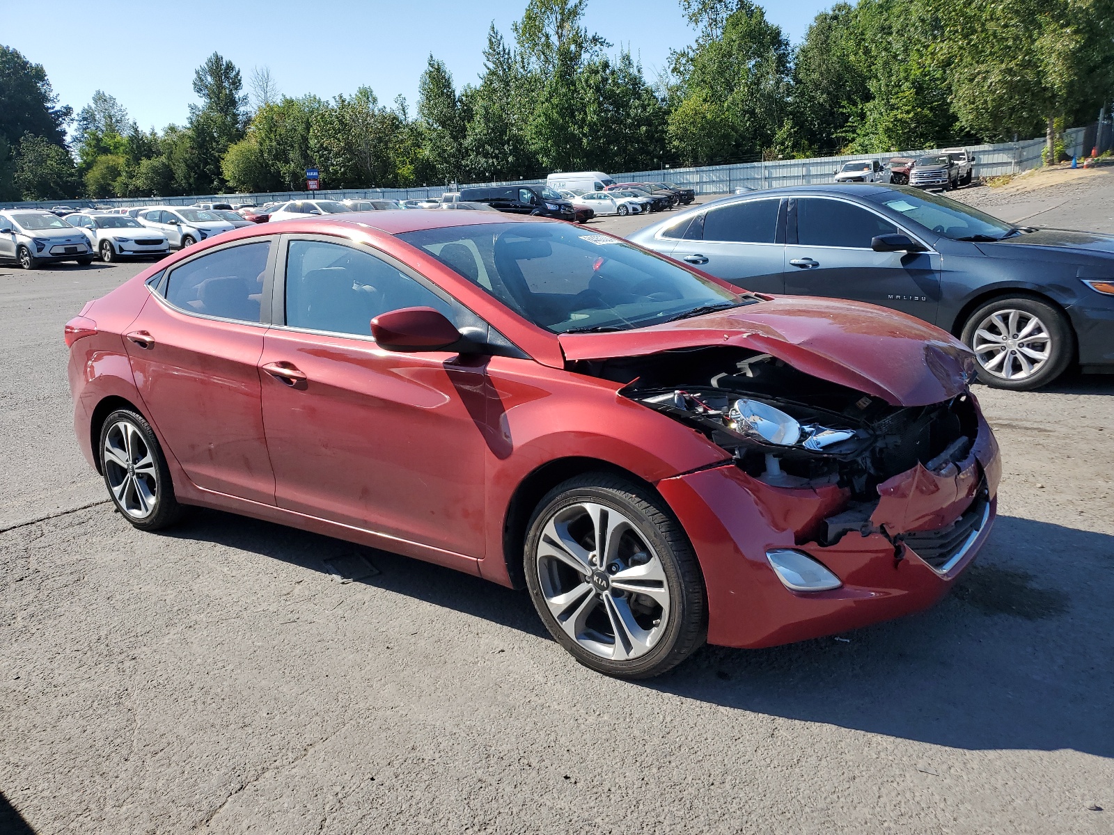 2013 Hyundai Elantra Gls vin: KMHDH4AE7DU518726