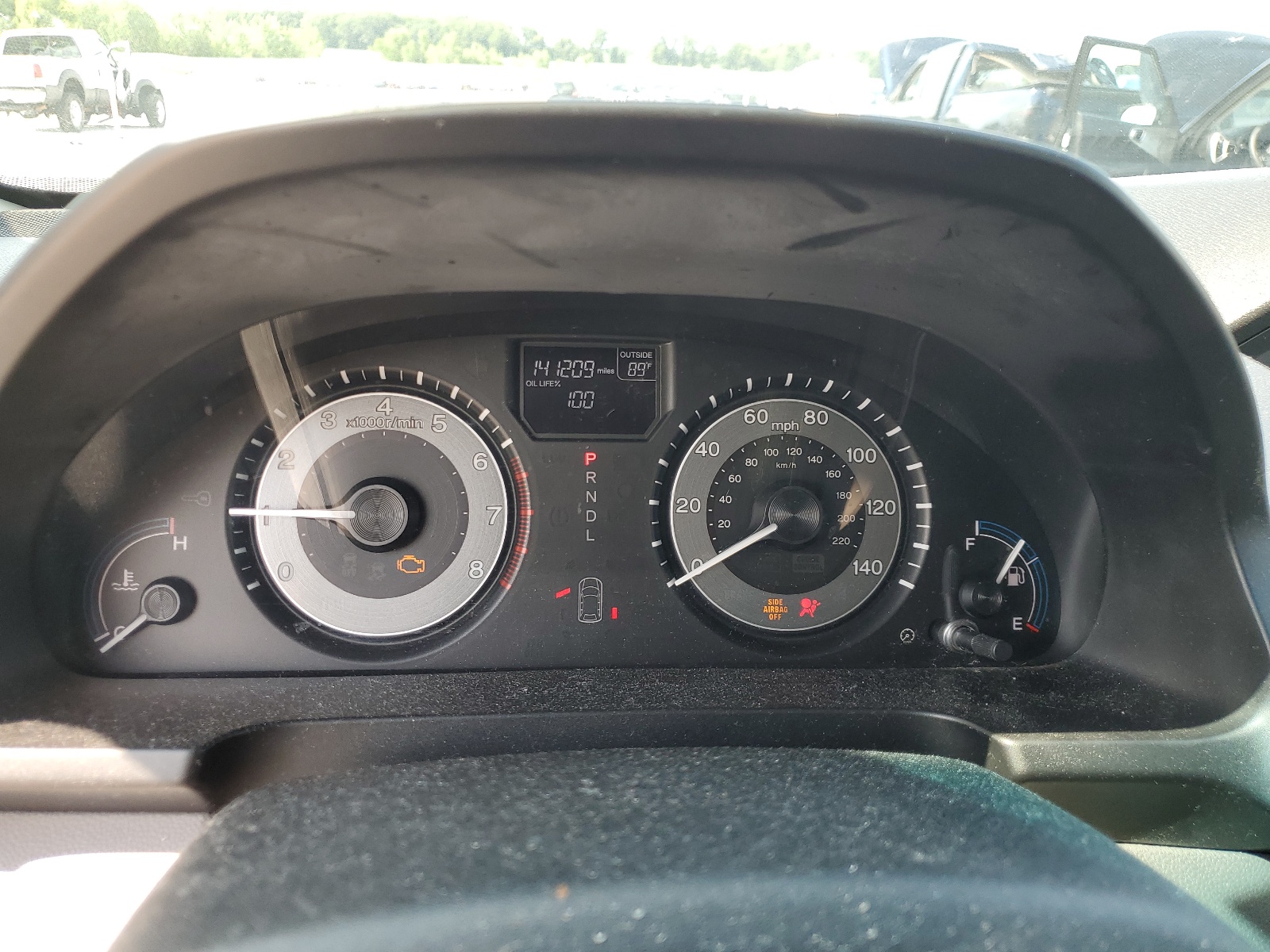 5FNRL5H69CB133138 2012 Honda Odyssey Exl