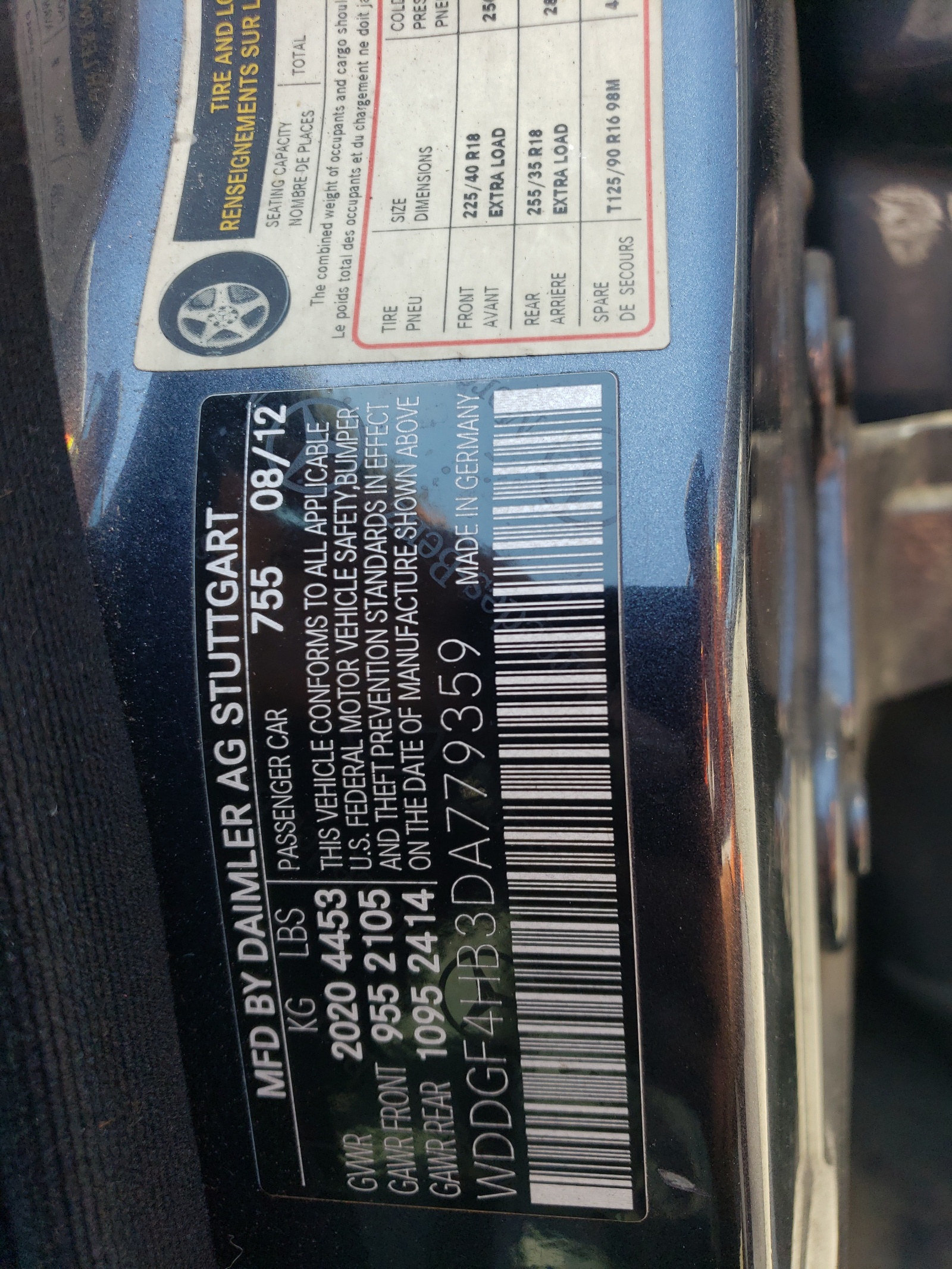 WDDGF4HB3DA779359 2013 Mercedes-Benz C 250