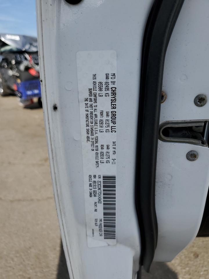 2012 Chrysler 300C VIN: 2C3CCAKT7CH143422 Lot: 61369494