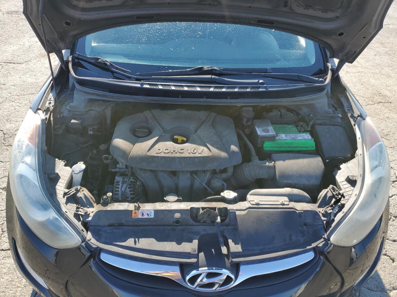 2013 Hyundai Elantra Gls VIN: 5NPDH4AE1DH284338 Lot: 62092464