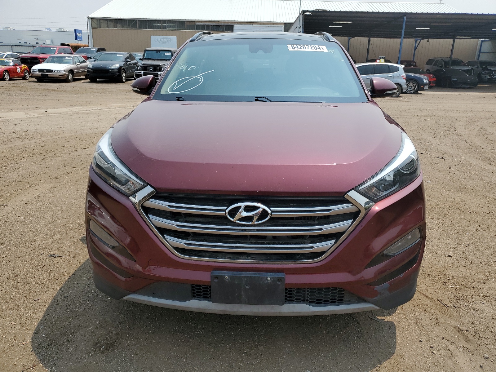 KM8J3CA26HU475164 2017 Hyundai Tucson Limited