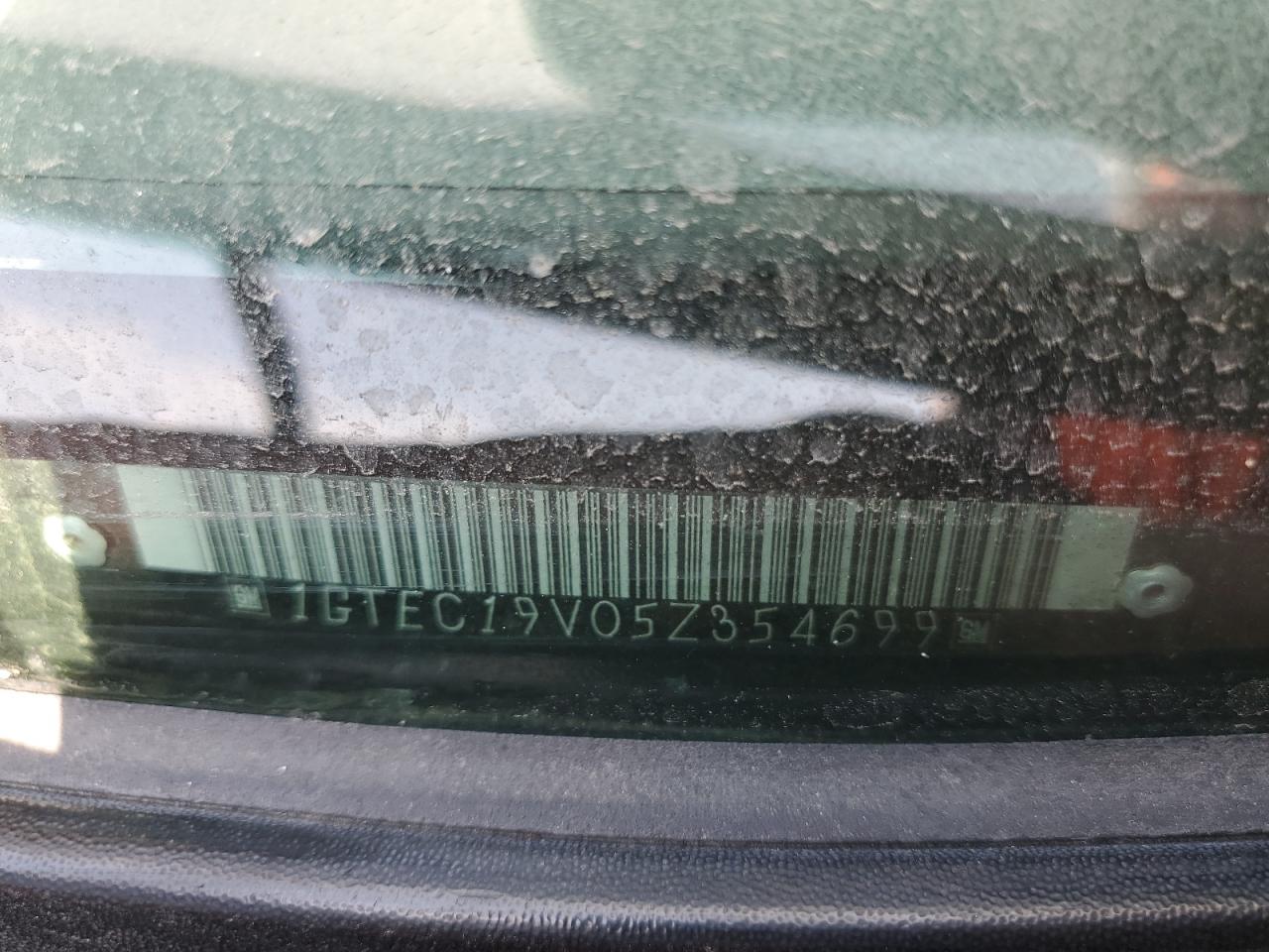 2005 GMC New Sierra C1500 VIN: 1GTEC19V05Z354699 Lot: 62960064