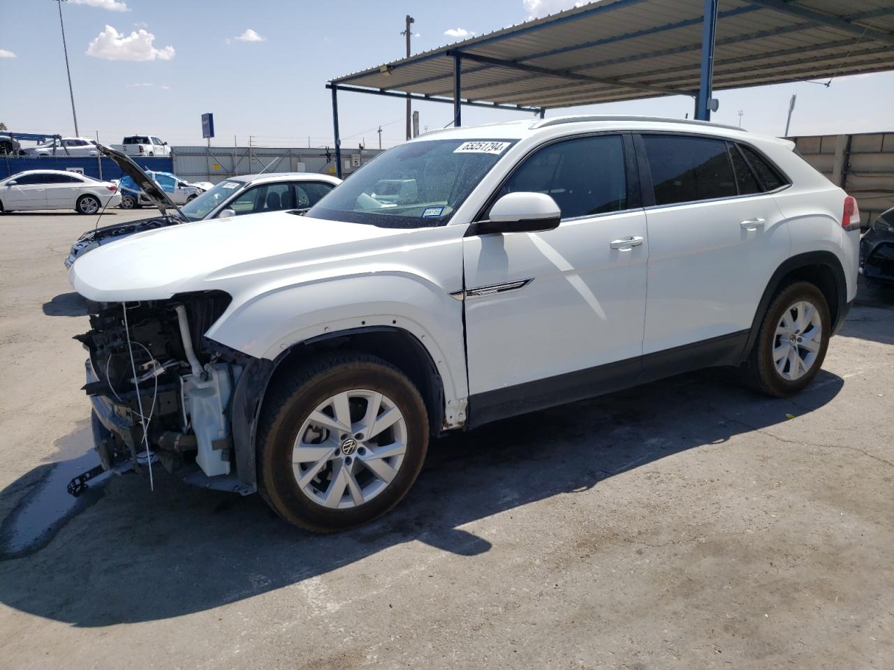 2021 Volkswagen Atlas Cross Sport S VIN: 1V2AC2CA3MC205553 Lot: 65251794