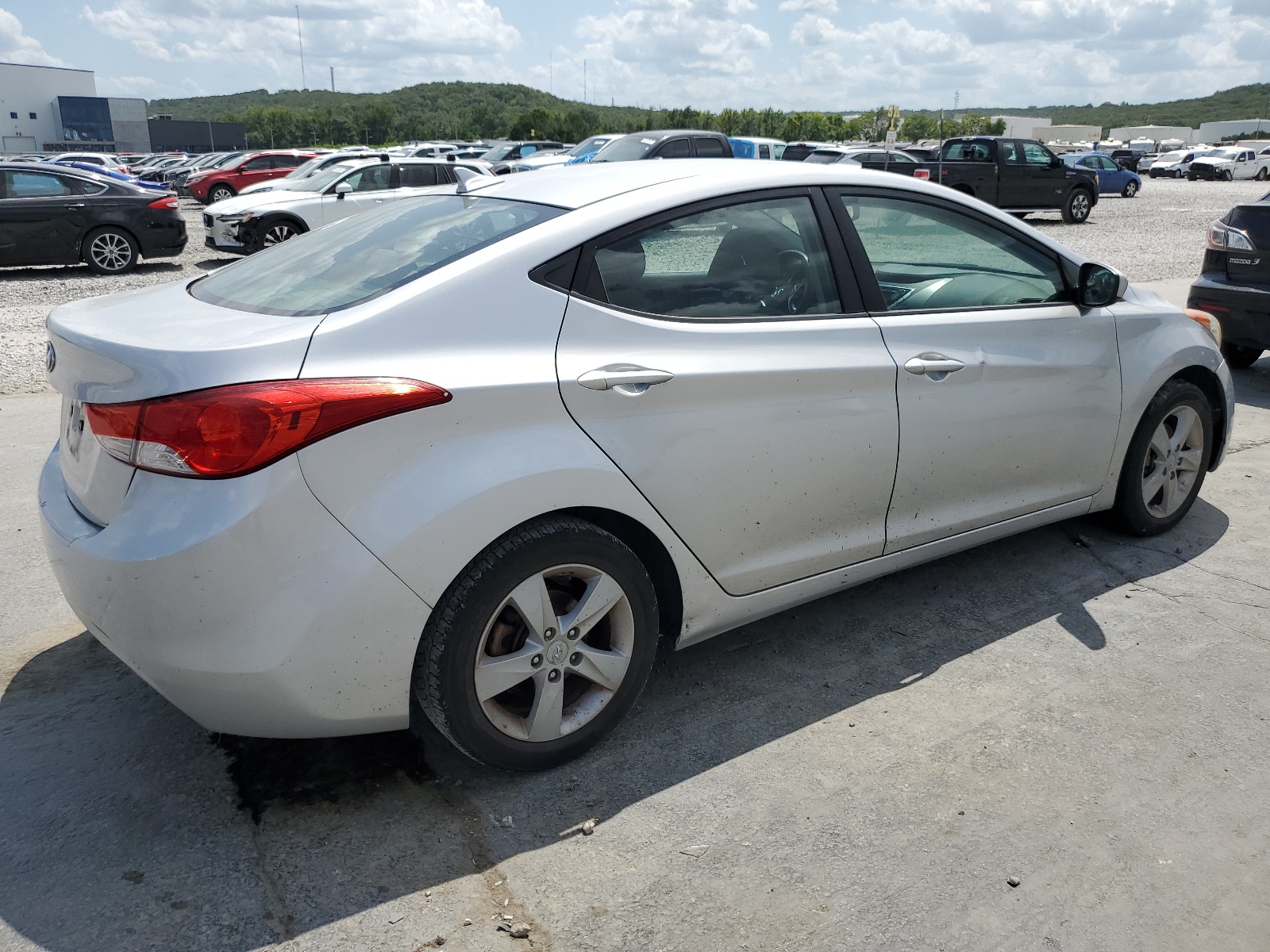 2012 Hyundai Elantra Gls vin: KMHDH4AE8CU464657