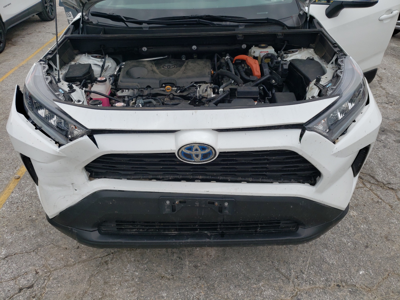 2T3MWRFV0LW095683 2020 Toyota Rav4 Le