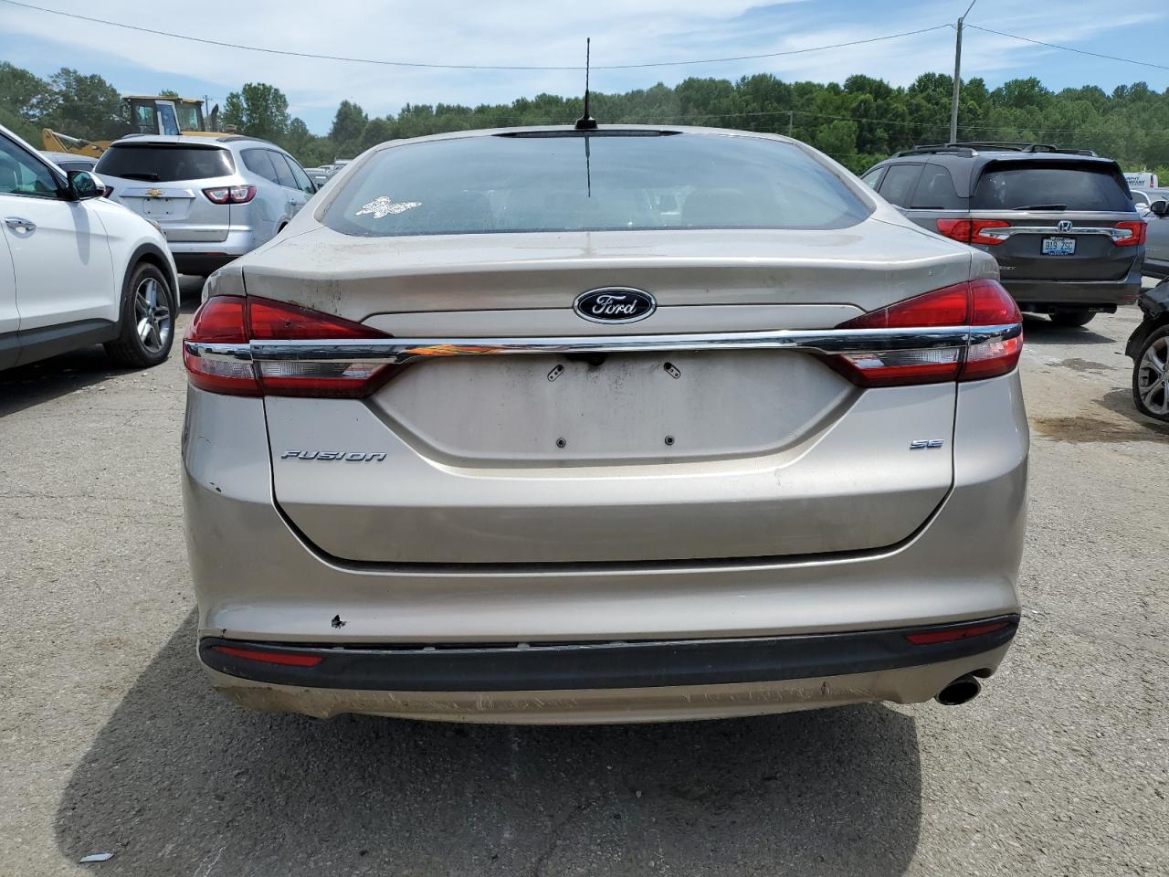 2017 Ford Fusion S VIN: 3FA6P0G77HR185643 Lot: 61291524