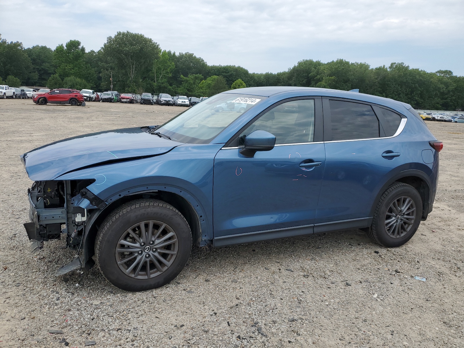 2021 Mazda Cx-5 Touring vin: JM3KFACM0M0379977